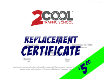 New  Certificate of Completion